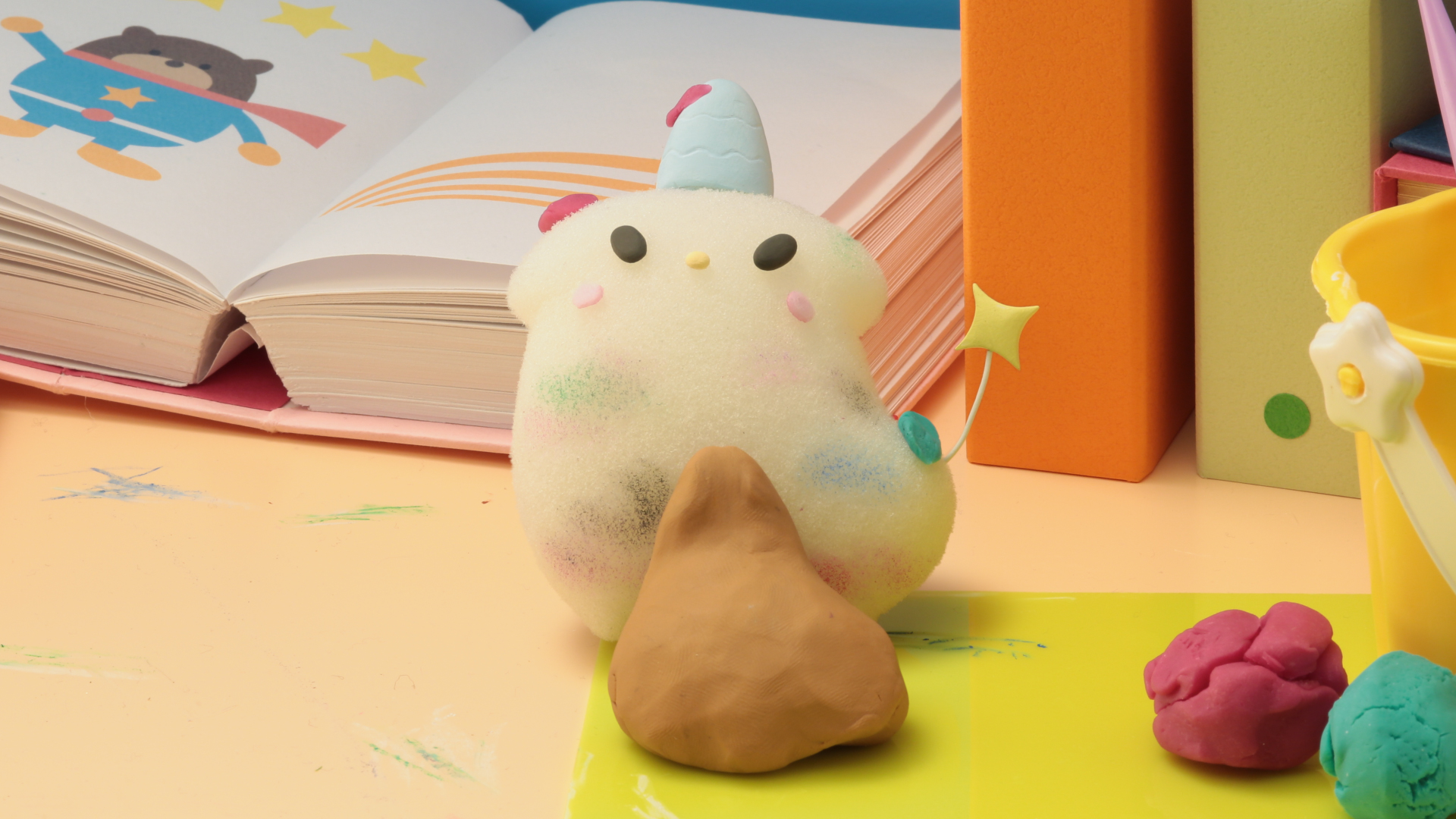 プチプチ・アニメ『ユニコーンのキュピ』こども部屋